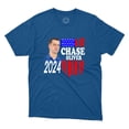 thumbnail image 1 of Chase Oliver 2024 USA Flag Presidential Election Unisex Vote Printed T-Shirt, 1 of 4