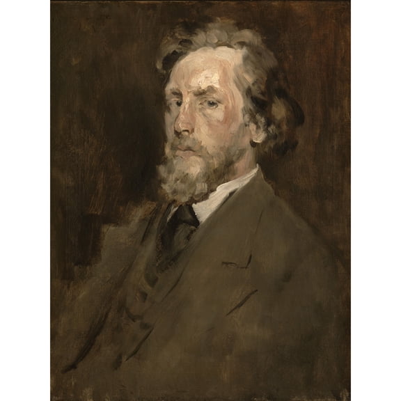 Chase Portrait Of Man C1875 Painting Extra Large XL Wall Art Poster Print