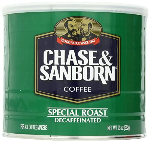 Chase & Sanborn Coffee, Special Roast Decaf Ground Coffee, Medium Roast, 23 Ounce