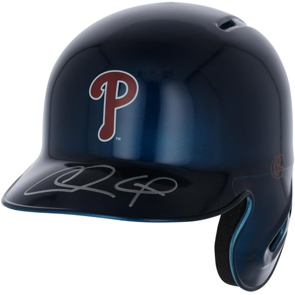 Chase Utley Philadelphia Phillies Autographed Alternate Chrome Mini Batting Helmet - Fanatics Exclusive - Fanatics Authentic Certified