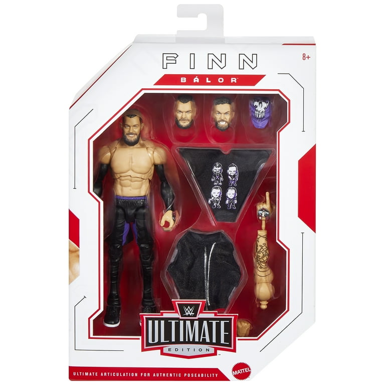 激レア　WWE ultimate edition フィン・ベイラー　フィギュア Chase Variant - Black) Finn Balor - WWE Ultimate Edition 24 Mattel