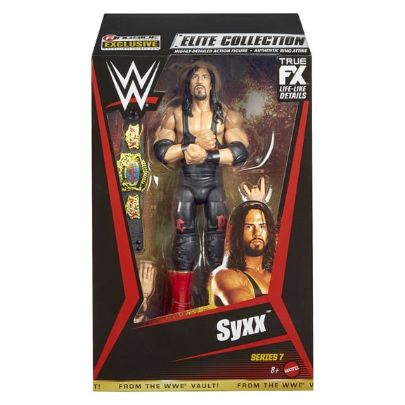 (Chase Variant - Thug) Syxx - WWE From the Vault Ringside Exclusive Series 7 Mattel WWE Toy Wrestling Action Figure