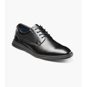 Nunn Bush Chase Work Mens Plain Toe Oxford, Black, 9W