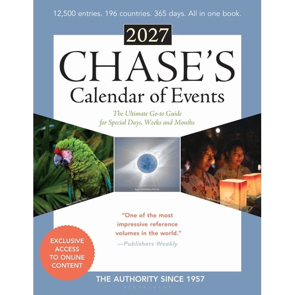 Chase's Calendar of Events 2027: The Ultimate Go-To Guide for Special Days, Weeks and Months, (Paperback)