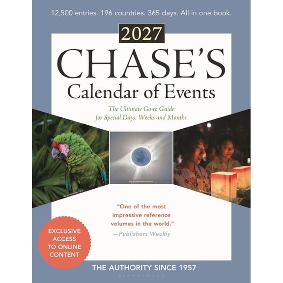 Chase's Calendar of Events 2027: The Ultimate Go-To Guide for Special Days, Weeks and Months, (Paperback)