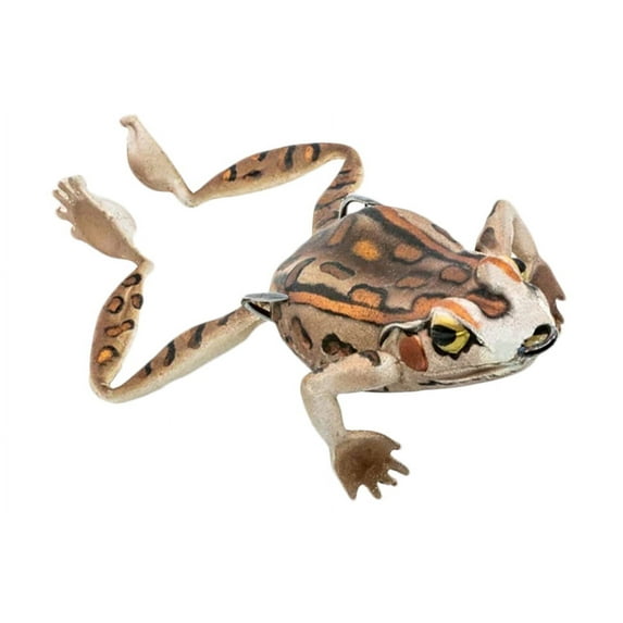 Chasebaits Big Bobbin Frog 2.55", Brown Leopard