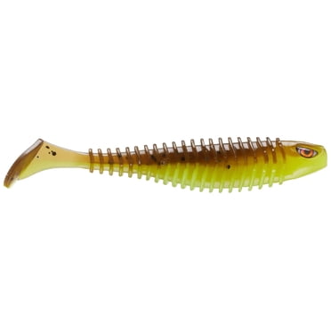 Bass Assassin Sea Shad Silver Phantom Chartreuse Tail - 15cm - 4 Stück