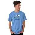 thumbnail image 1 of Chased By Angry Dog Unlucky Lifestyle Men's Big & Tall Crewneck Graphic Tee Brisco Brands 3X, 1 of 5