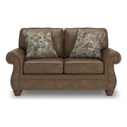 Signature Design by Ashley Shadsburne Brown Loveseat