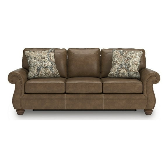 Signature Design by Ashley Shadsburne Brown Queen Sofa Sleeper