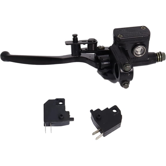 Chasenew 7/8" Universal Left Hydraulic Brake Master Cylinder for Motorcyle ATV Quad Moped Pit Dirt Bike 50cc 70cc 90cc 110cc 125cc 150cc 200cc 250cc GY6 Engine with Handle Lever (Left)