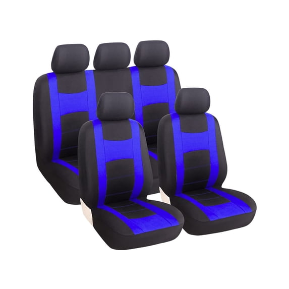 Chasenew 9PCS Car Seat Covers Full Set, Front Seat Covers with Matching ...
