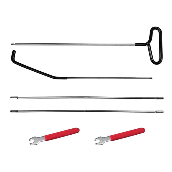 Chasenew Car Long Reach Tool, 67" Multi-Function Automotive Emergency Tool, Portable Long Pin Puller Hook Kit with Adjustable Length for Vehicles, Car Repair Tool Kit Accessories Black