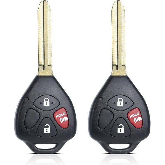 Chasenew Key Fob Remote Replacement Fits for Toyota Rav4 2006 2007 2008 2009 2010 2011 / Scion XB 2008-2012 2013 HYQ12BBY Keyless Entry Remote Control 89070-42660 4D67 Chip (Pack of 2)