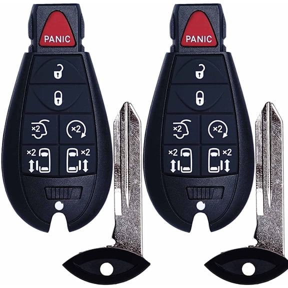Chasenew Key Fob Replacement Compatible for Chrysler Town and Country Dodge Grand Caravan 2008-2020 Car Keyless Entry Remote Control M3N5WY783X IYZ-C01C
