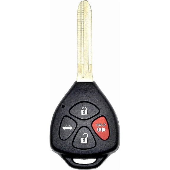 Chasenew Key Fob Replacement Keyless Entry Remote Control for 2007-2011 Toyota Camry, HYQ12BBY, 4 Buttons (Black)