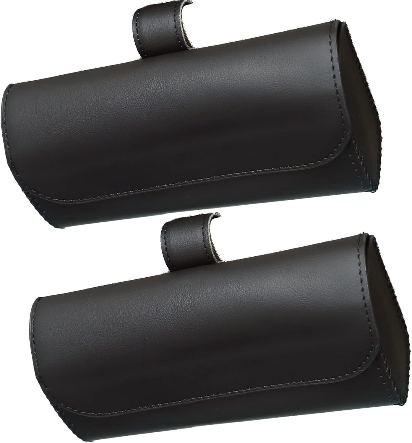 Chasenew Sunglasses Holder for Car Sun Visor, Auto Eyeglasses Protective Storage Case, Vehicle Visor Accessories Organizer Box （Black, Black-2）