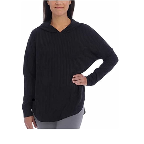 Chaser Womens Thermal Hoodie;Small