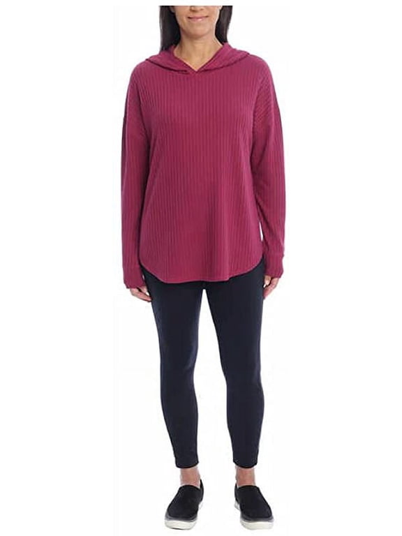 Womens Thermal Hoodie;Small