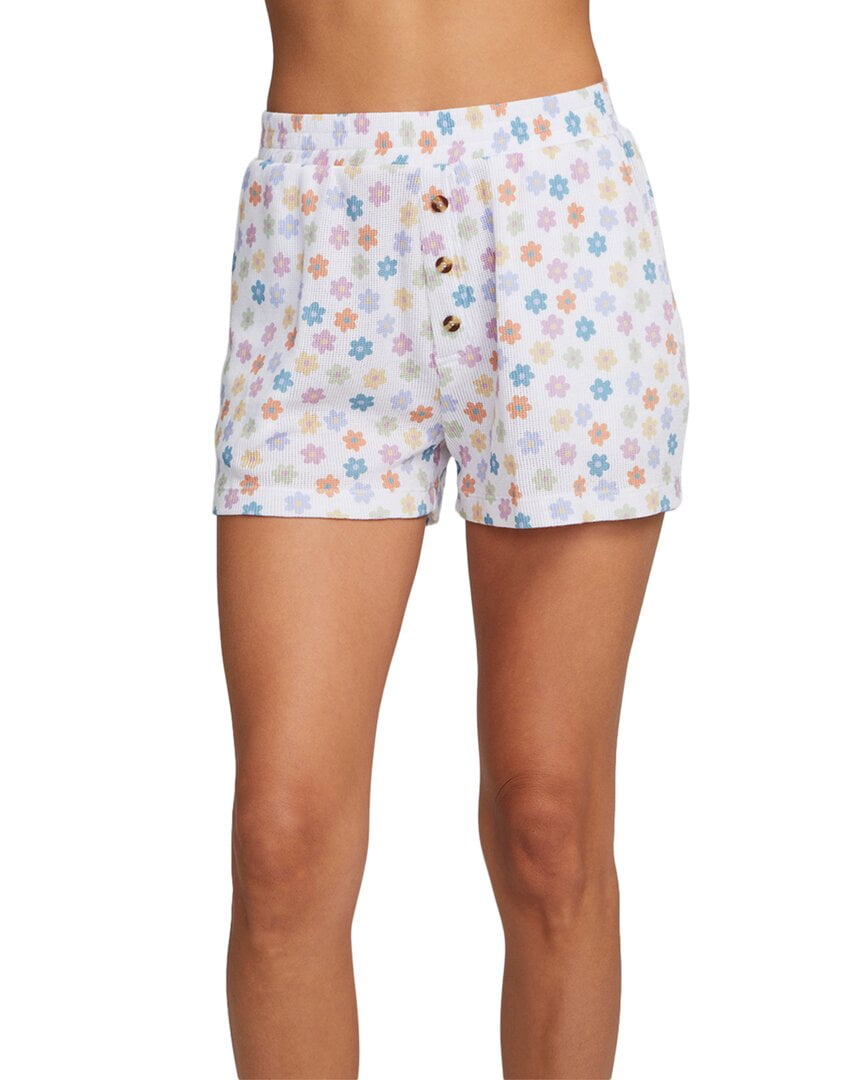 Chaser womens Heritage Waffle Boxer Short, xs, White