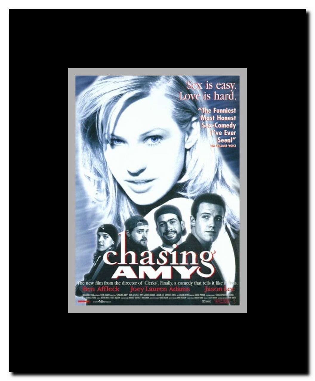 Chasing Amy Framed Movie Poster