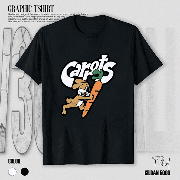 Chasing Carrots Streetwear Heavyweight Crewneck Unisex Unisex T-Shirt up to size 5XL