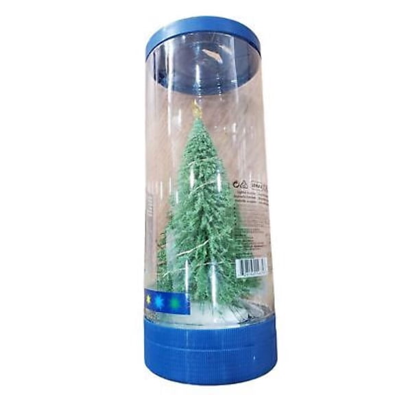 Large Multi-Light Spruce Tree for Dining Decor