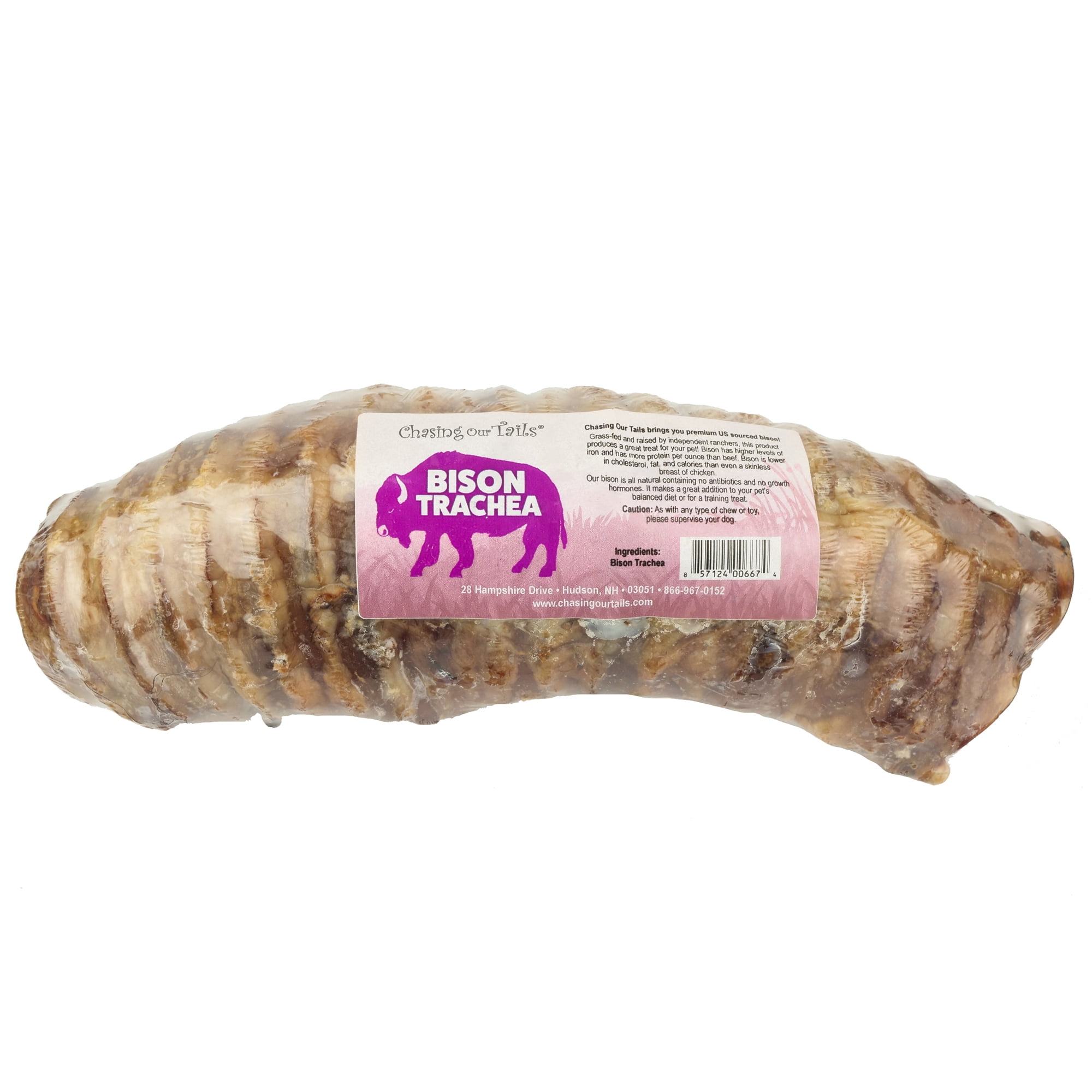 Dehydrated trachea for outlet dogs