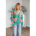 thumbnail image 1 of Chasing Stars Cardigan - Seafoam, 1 of 6