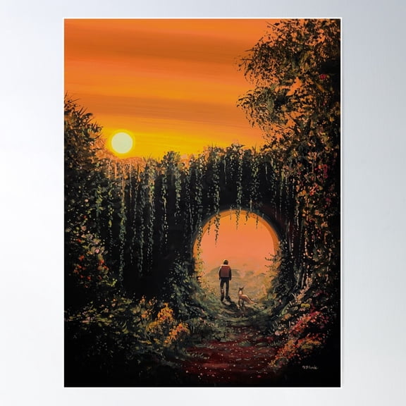 Chasing The Horizon Poster, 8x12 UNFRAMED