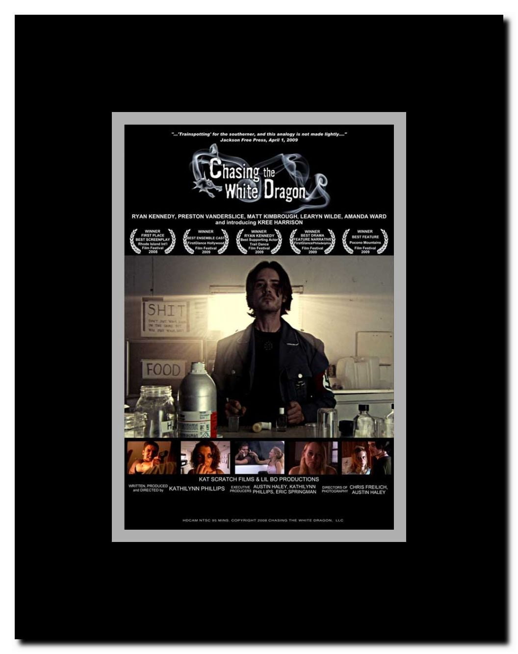 Chasing the White Dragon Framed Movie Poster