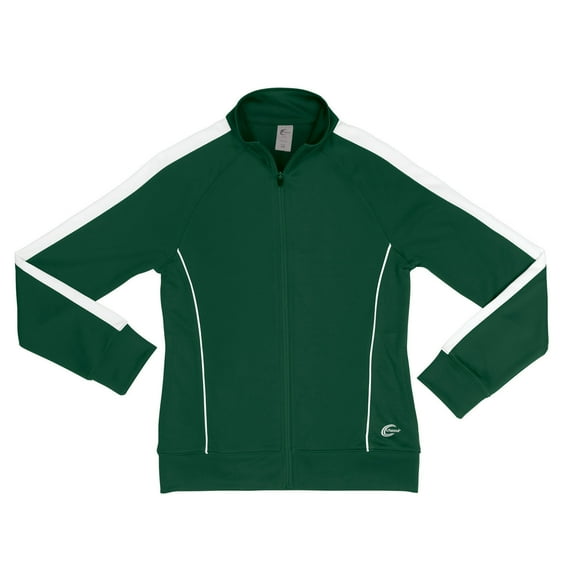 Chassé Advantage Warmup Jacket (Adult Sizes) (Dark Green, S)