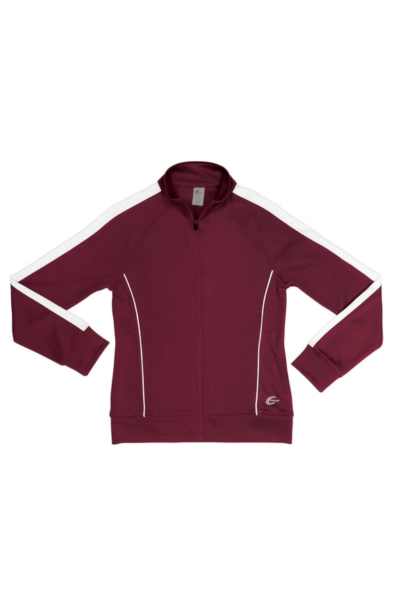 Chassé Advantage Warmup Jacket (Adult Sizes) (Maroon, XL)