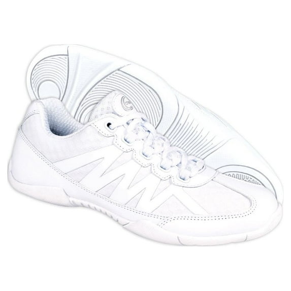 Chassé Apex Youth Cheerleading Shoes - White Cheer Shoes (Size 9 Youth)