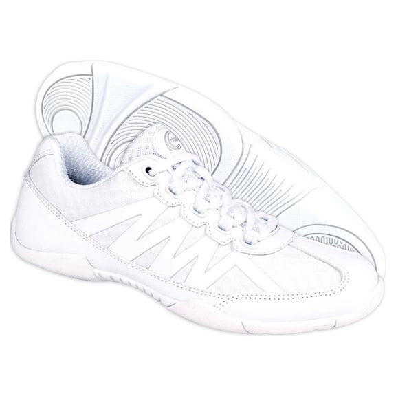 Chassé Apex Cheerleading Shoes - White Cheer Shoes For Women (White, Size 14 Adult)