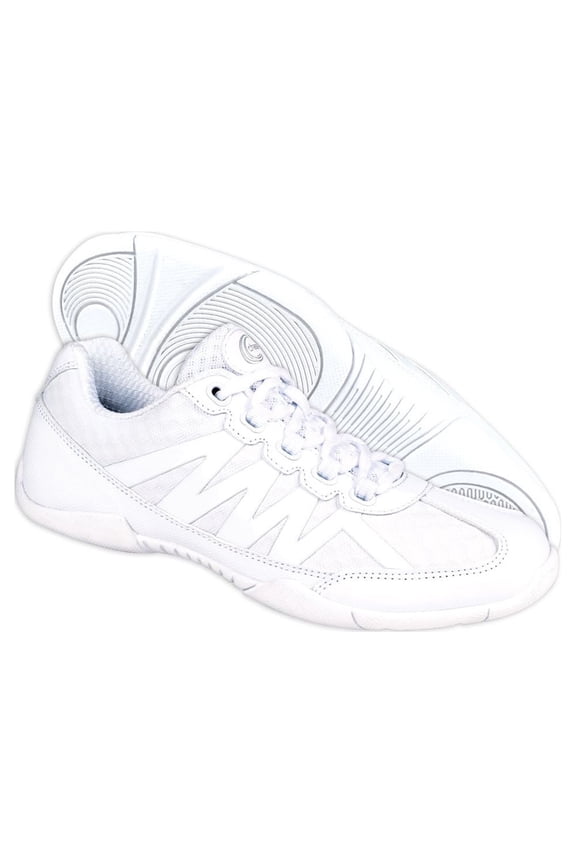 Chassé Apex Cheerleading Shoes - White Cheer Shoes For Women (White, Size 6 Adult)