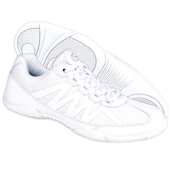 Chassé Apex Cheerleading Shoes - White Cheer Shoes For Women (White, Size 7-1/2 Adult)