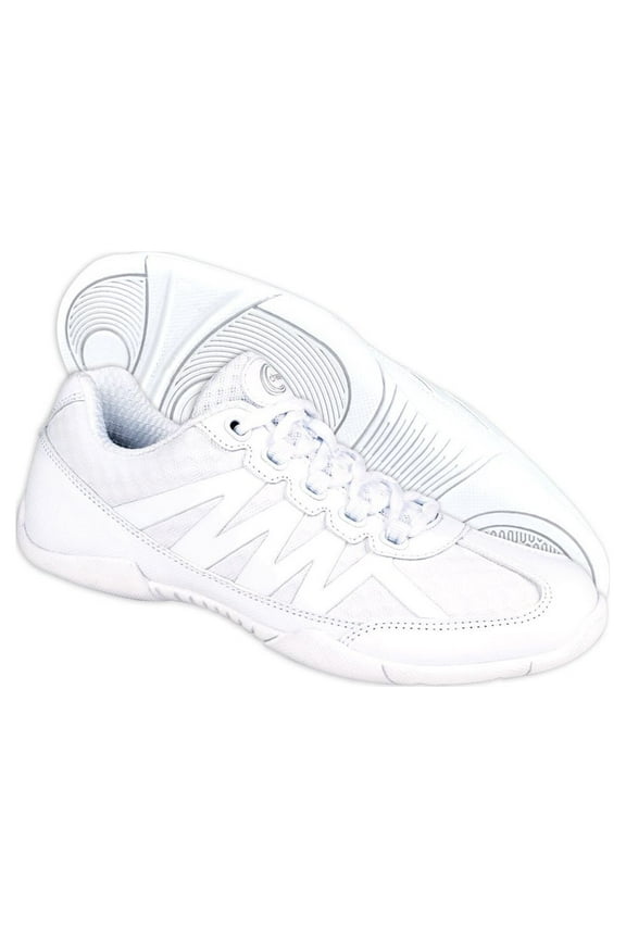 Chassé Apex Cheerleading Shoes - White Cheer Shoes For Women (White, Size 8 Adult)