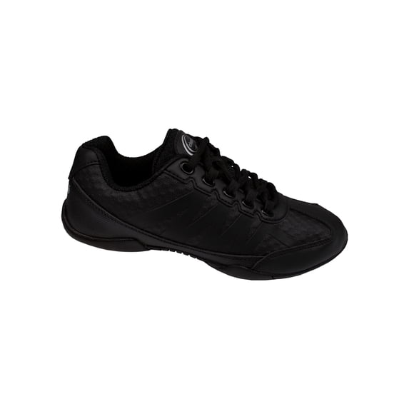 Chassé Apex Youth Cheerleading Shoes - Black Cheer Shoes for Girls (12Y, Black)