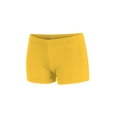 thumbnail image 1 of Chassé Girls Boy-Cut Cheerleading Briefs, Soft Mid-Rise Athletic Shorts   (YXS, Gold), 1 of 5