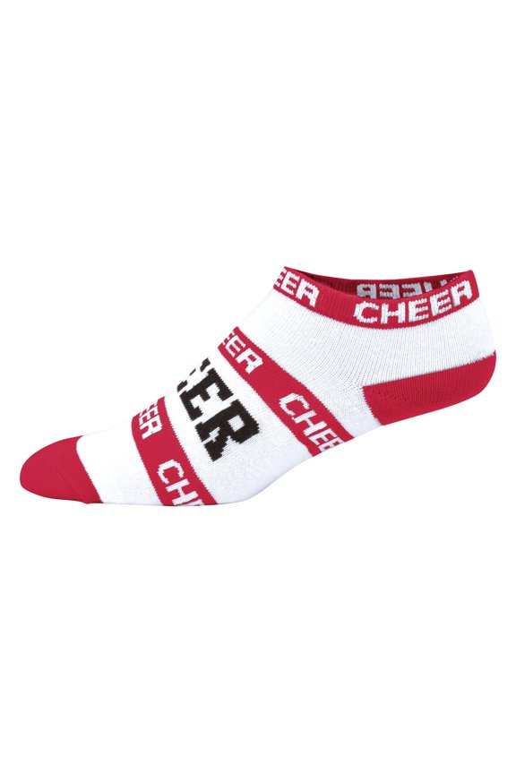 Chassé Cheer Extreme Low-cut Anklet for Cheerleaders - Red Youth