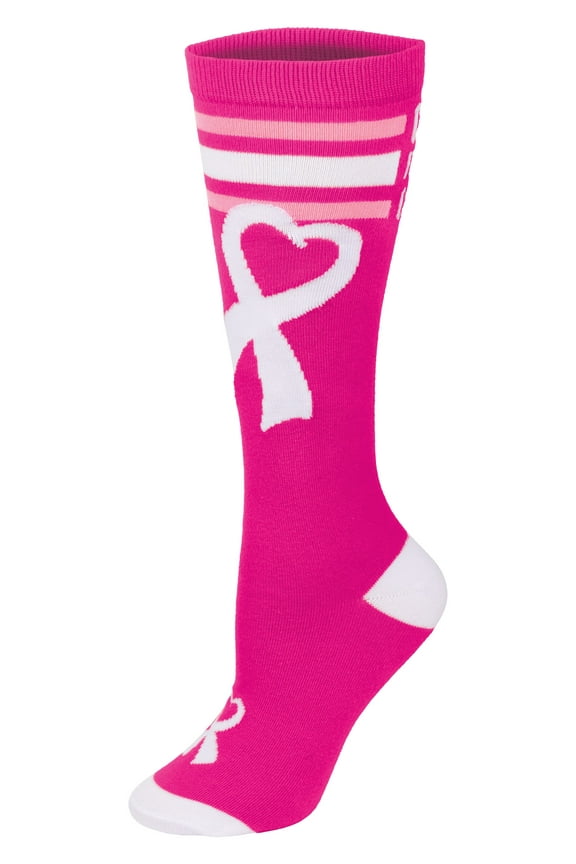 Chassé Cheer for the Cause Ribbon Knee-High Sock