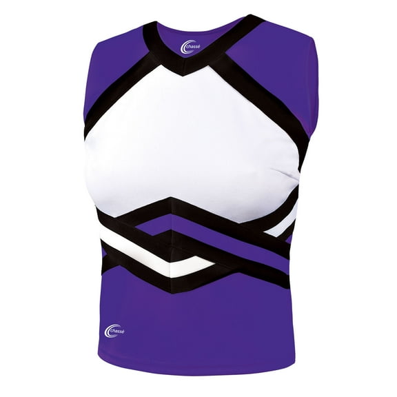 Chassé Contender Shell Top PUR/BLK YL