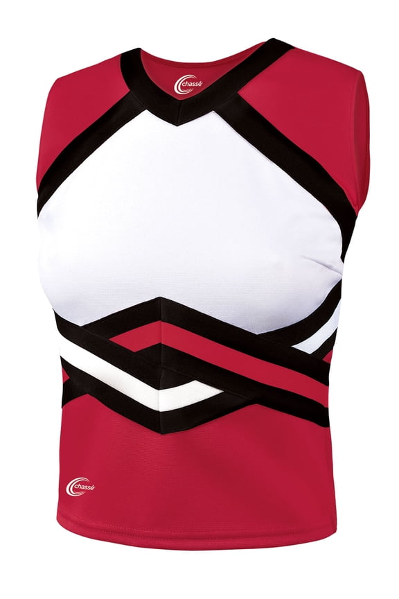 Chassé Contender Shell Top RED/BLK YXS