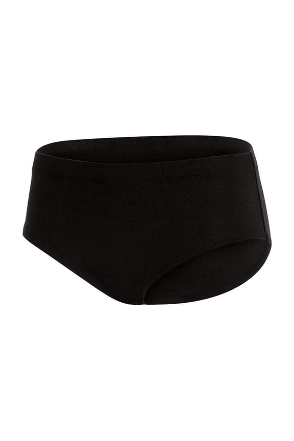 Chassé Girls Basic Cheerleading Briefs - Comfortable Lightweight Fit (Black, L)