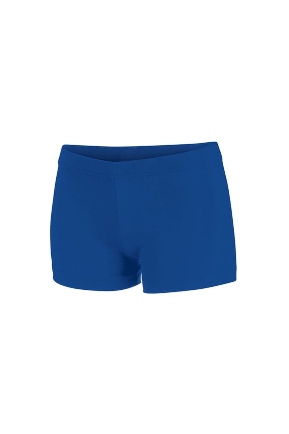 Chassé Women's Boy-Cut Cheerleading Briefs, Soft Mid-Rise Athletic Shorts (A2XL, Royal)