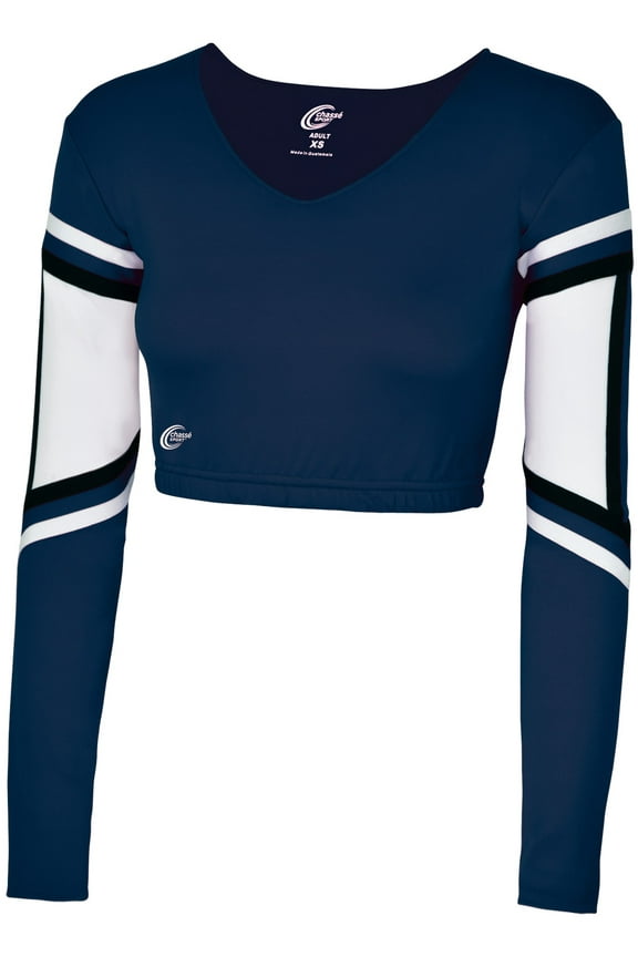 Chassé Girls' Performance Legacy Bodyliner Navy/White/Black Youth Small