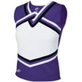 thumbnail image 1 of Chassé Girls' Sport Legacy Shell Top Purple/White/Black Youth Large, 1 of 2