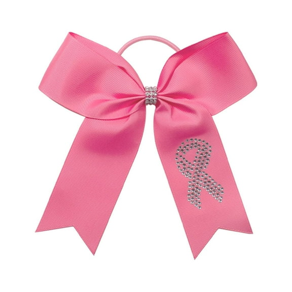 Chass Pink Awareness Ribbon Hair Bow (Pink)