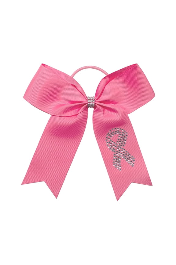 Chass Pink Awareness Ribbon Hair Bow (Pink)